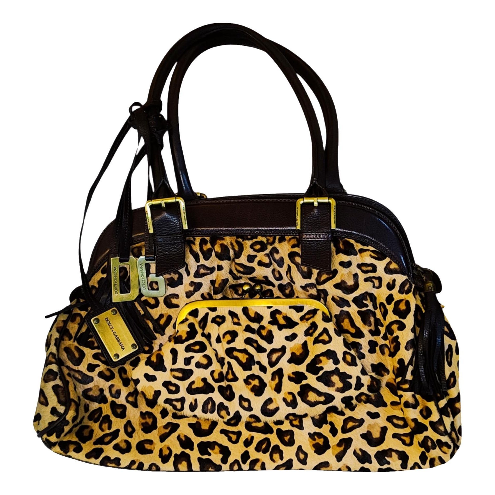 Pony-style calfskin handbag