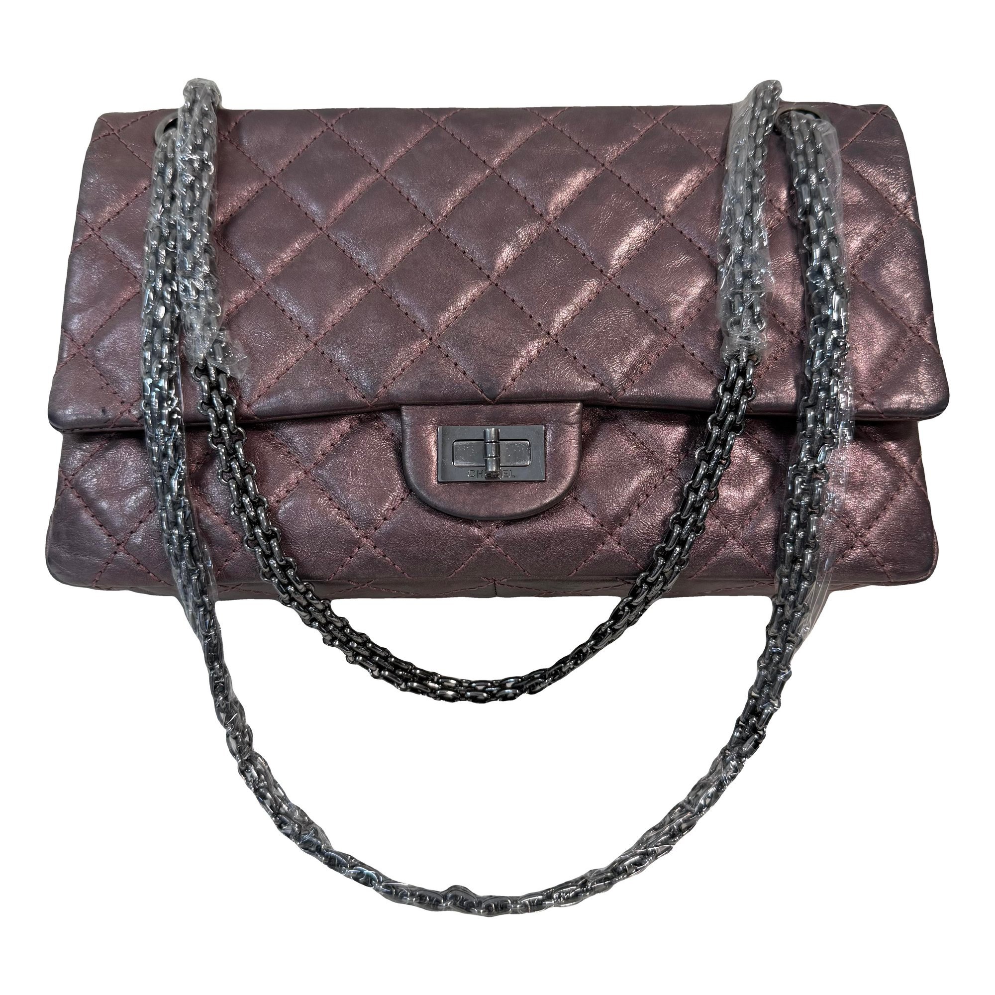 2.55 leather handbag