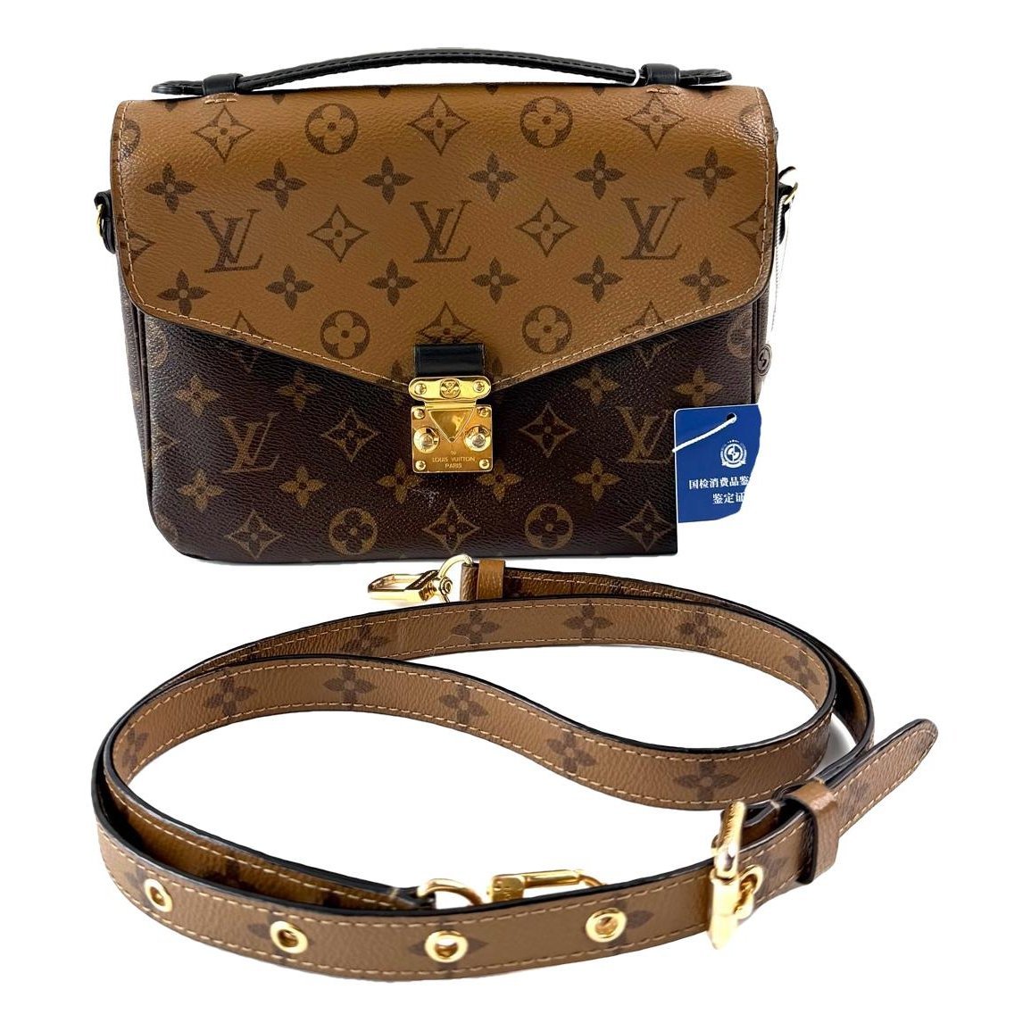 Metis leather handbag