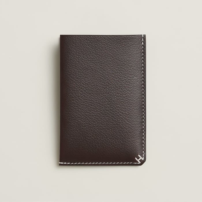 Ébène H Sellier Card Holder