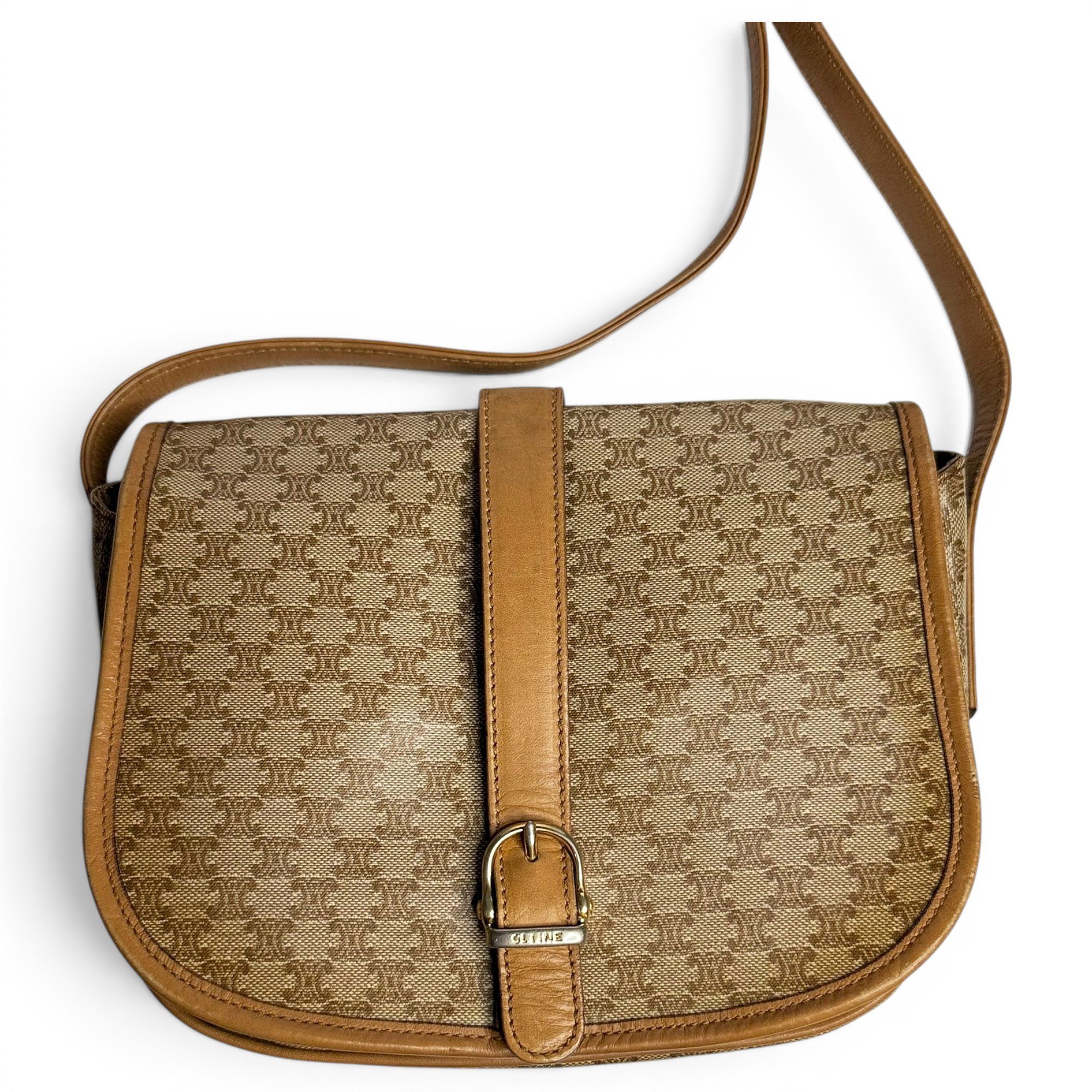 Leather crossbody bag