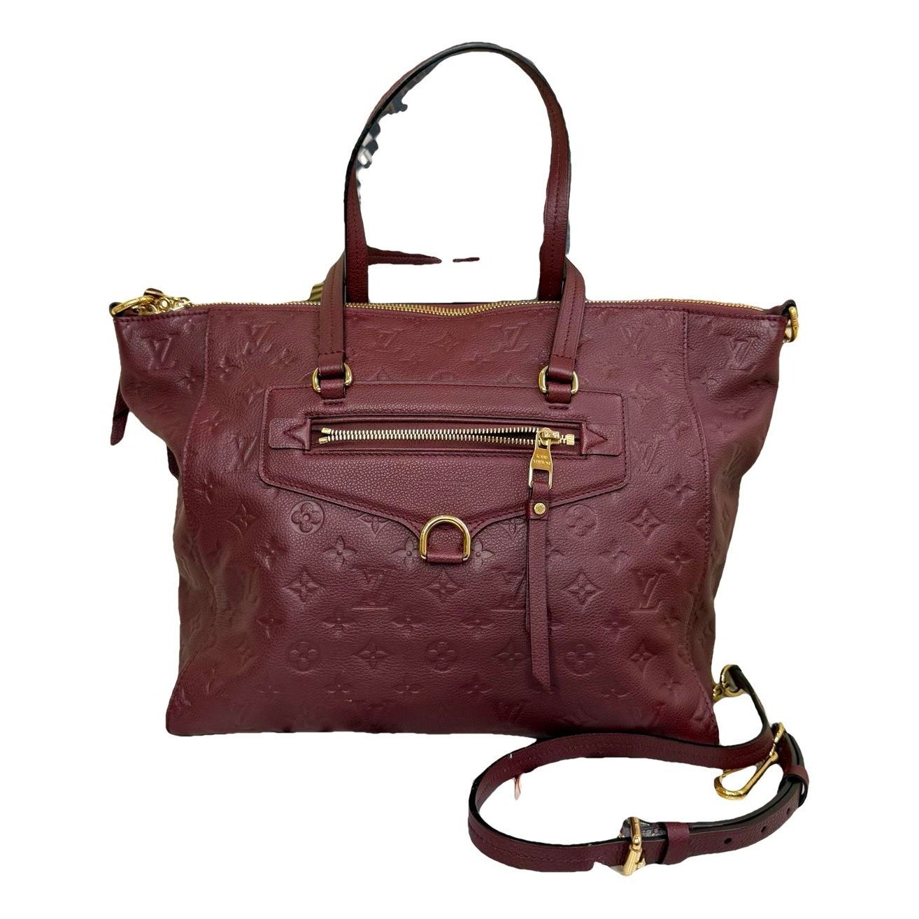 Lumineuse leather handbag
