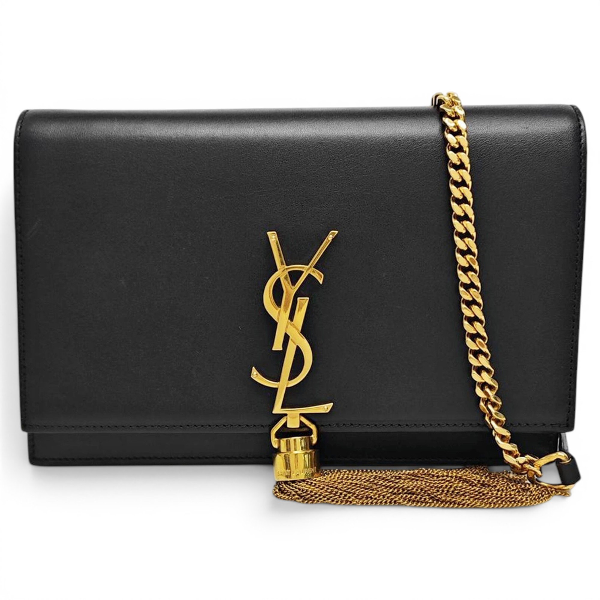 Pompom Kate leather crossbody bag