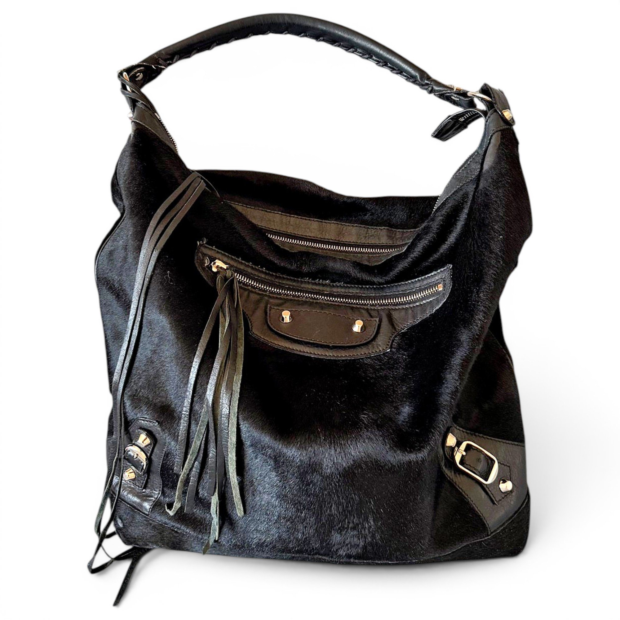 Day leather handbag