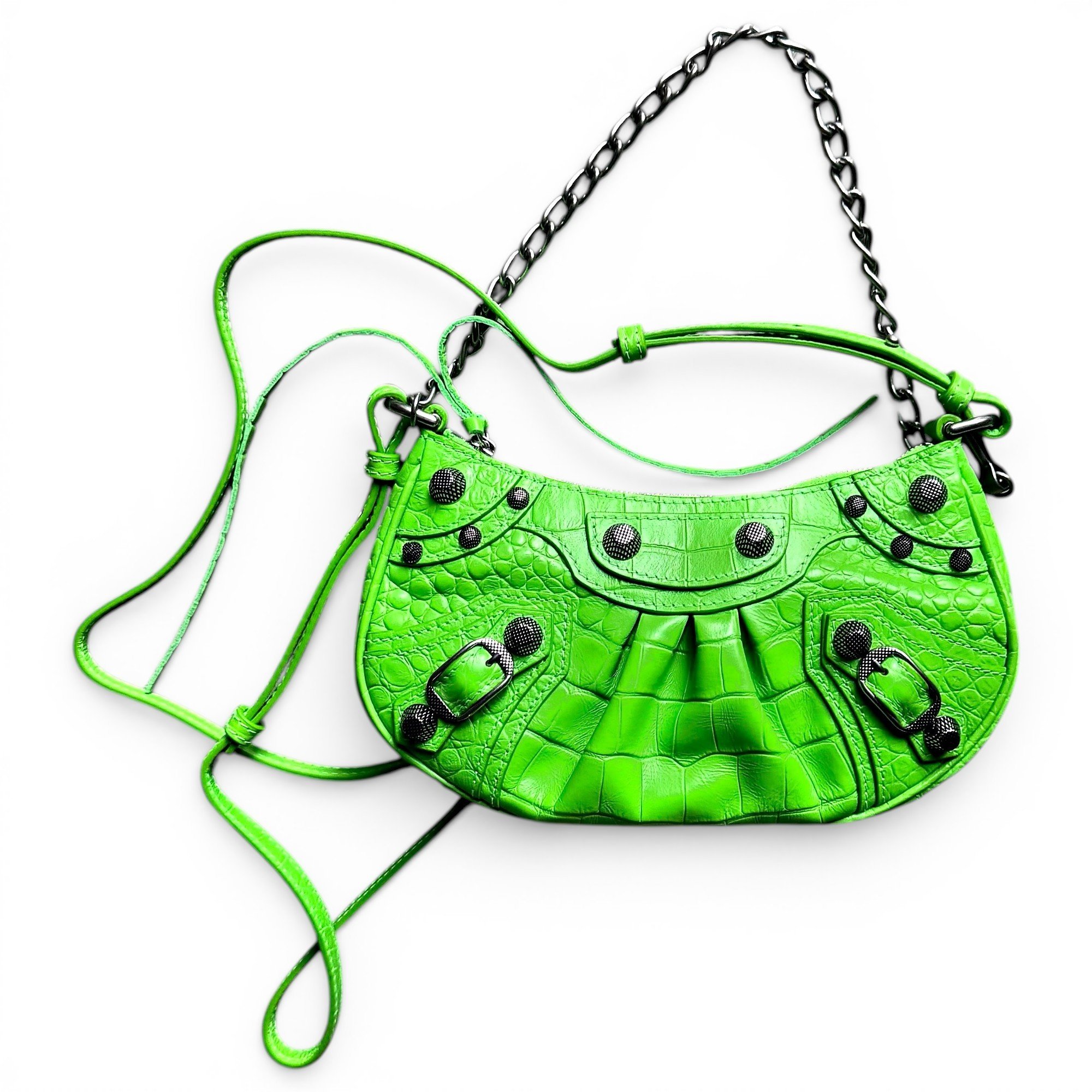 Le Cagole leather handbag