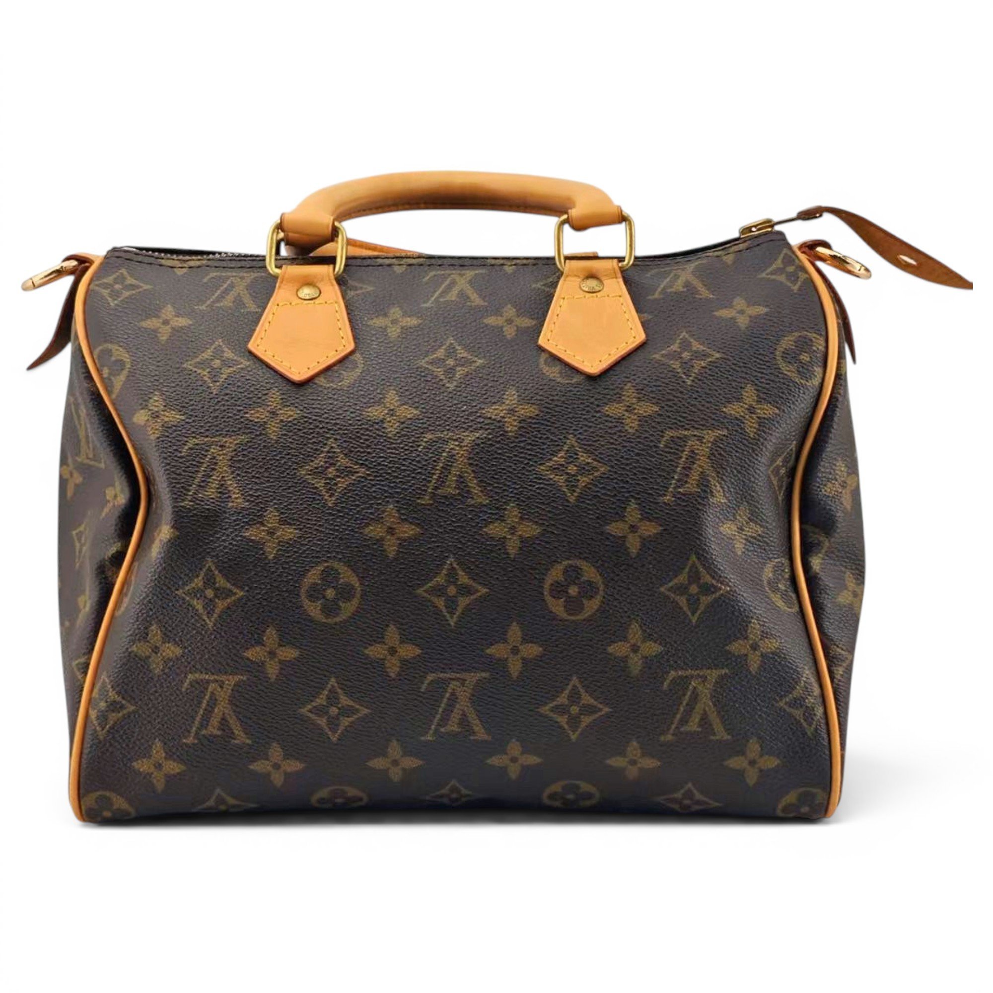 Speedy leather handbag