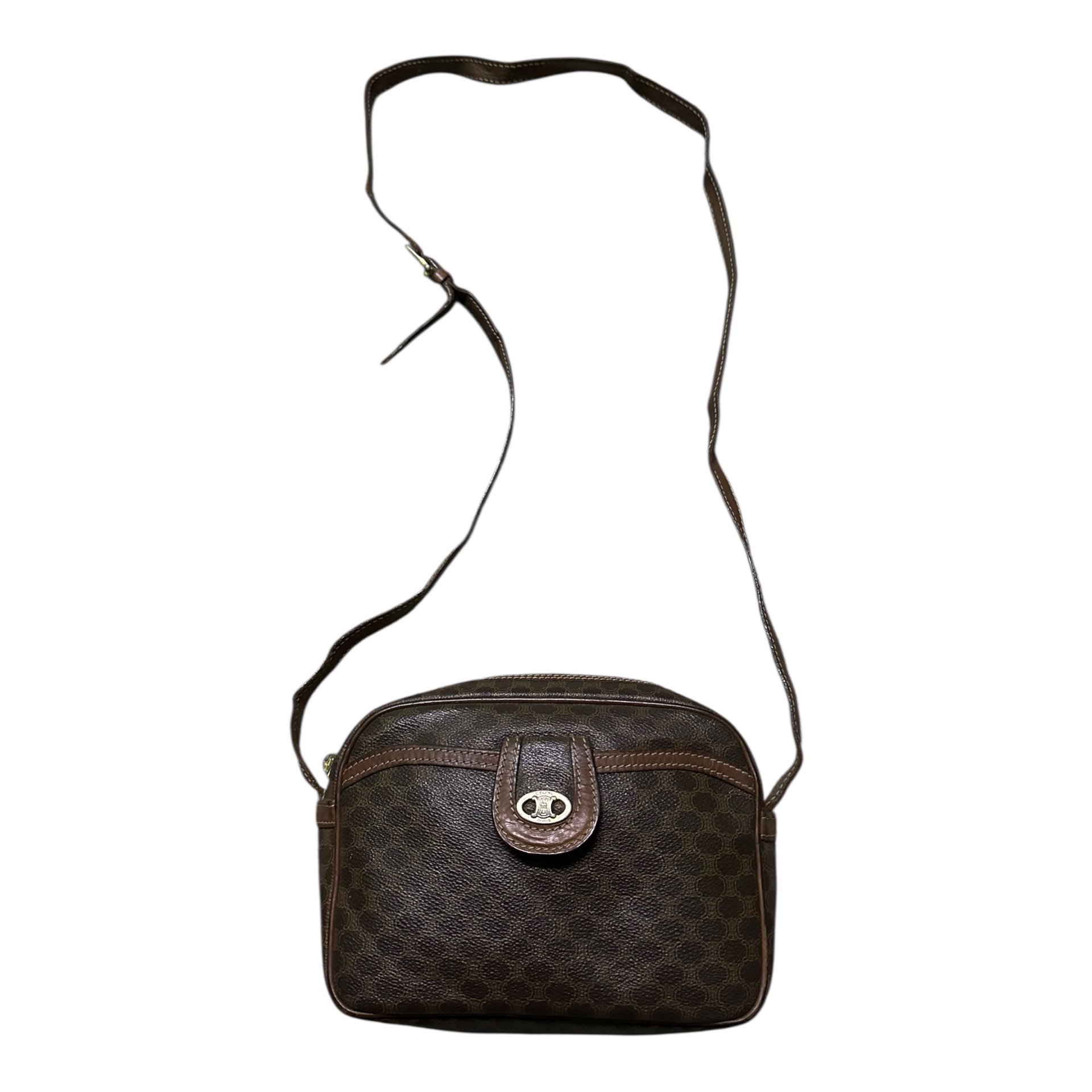 Leather crossbody bag