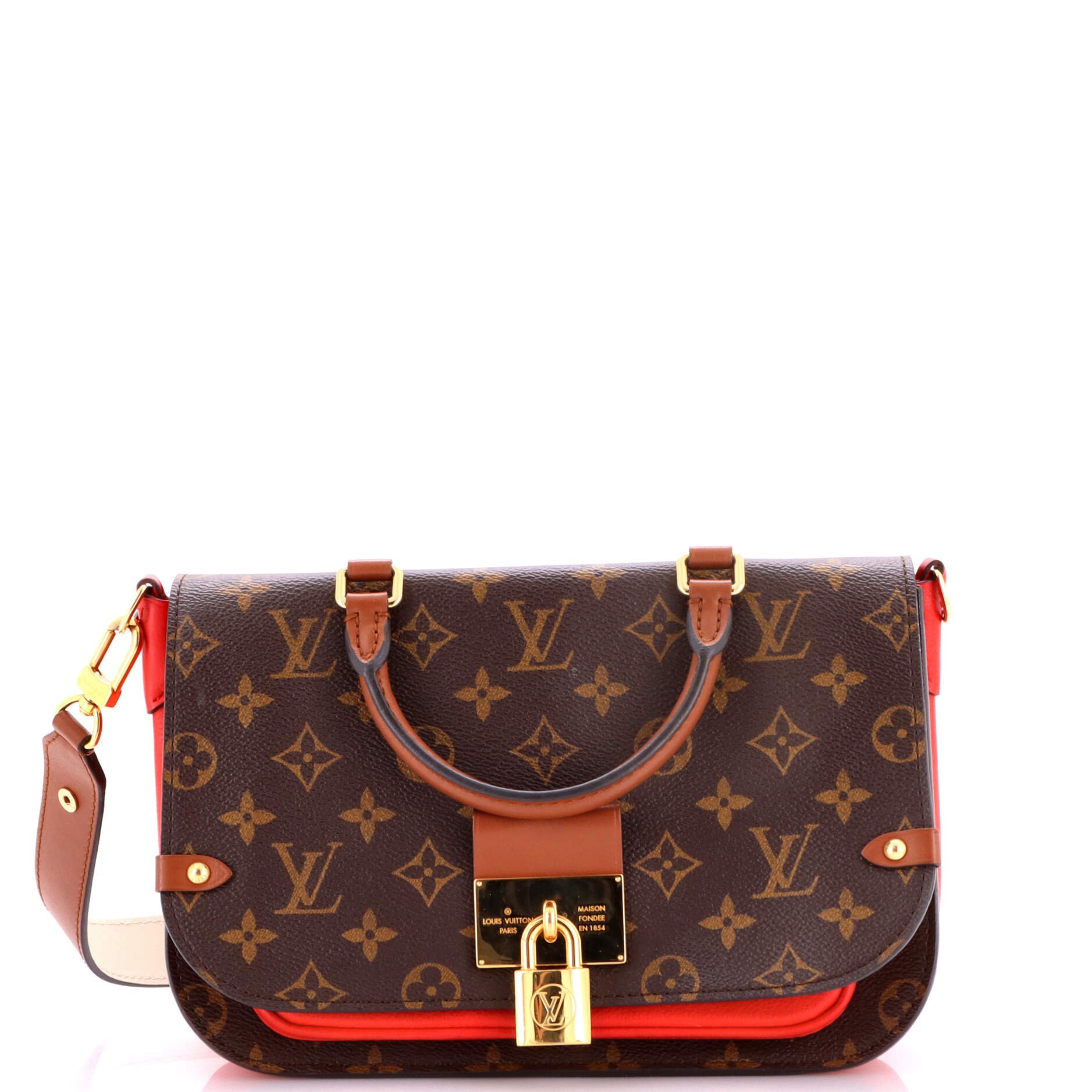 Vaugirard Handbag Monogram Canvas with Leather