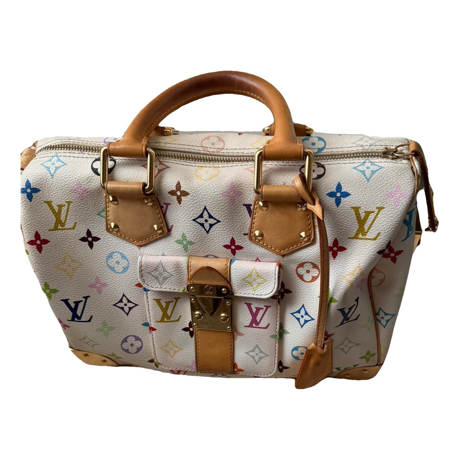 Speedy leather handbag
