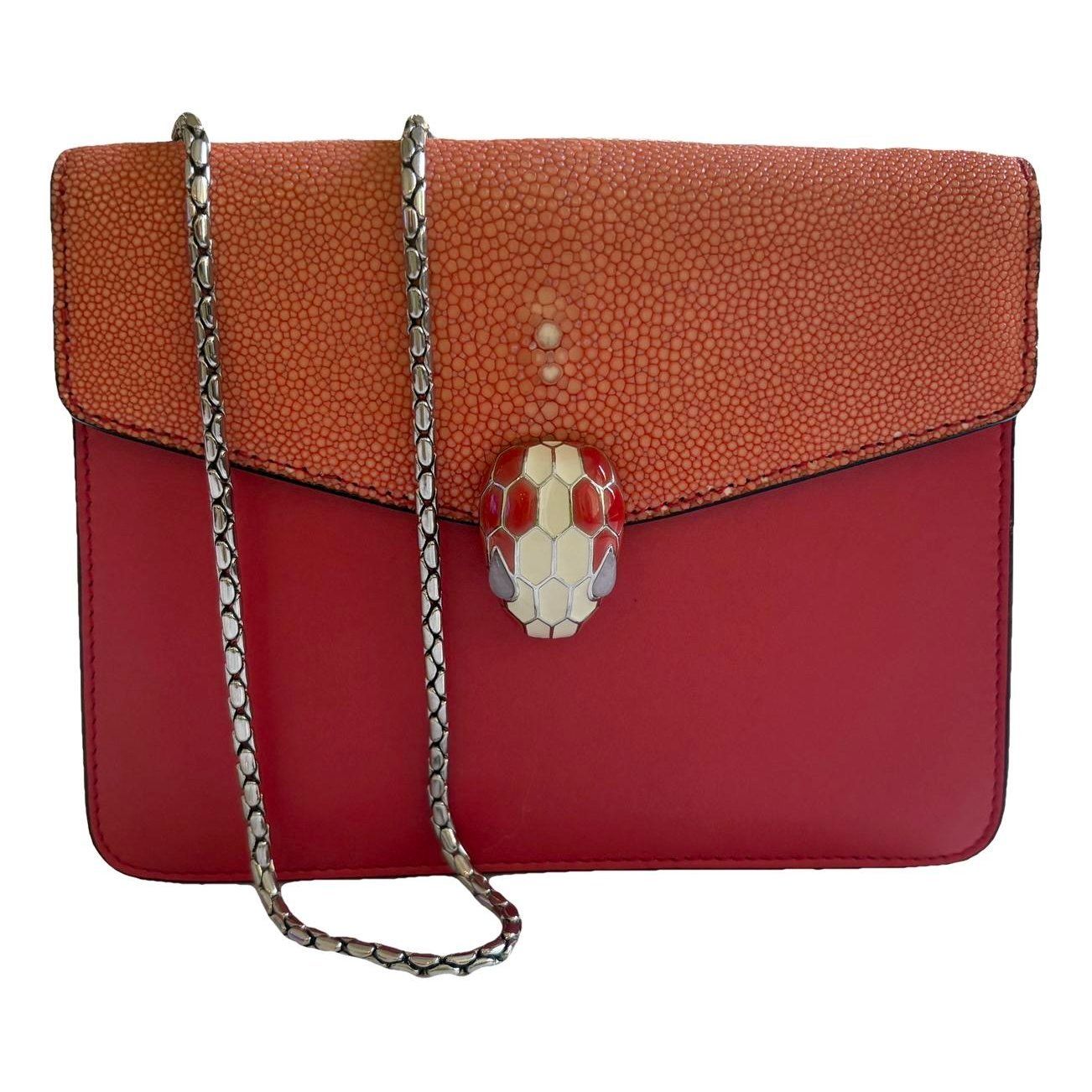 Serpenti leather crossbody bag