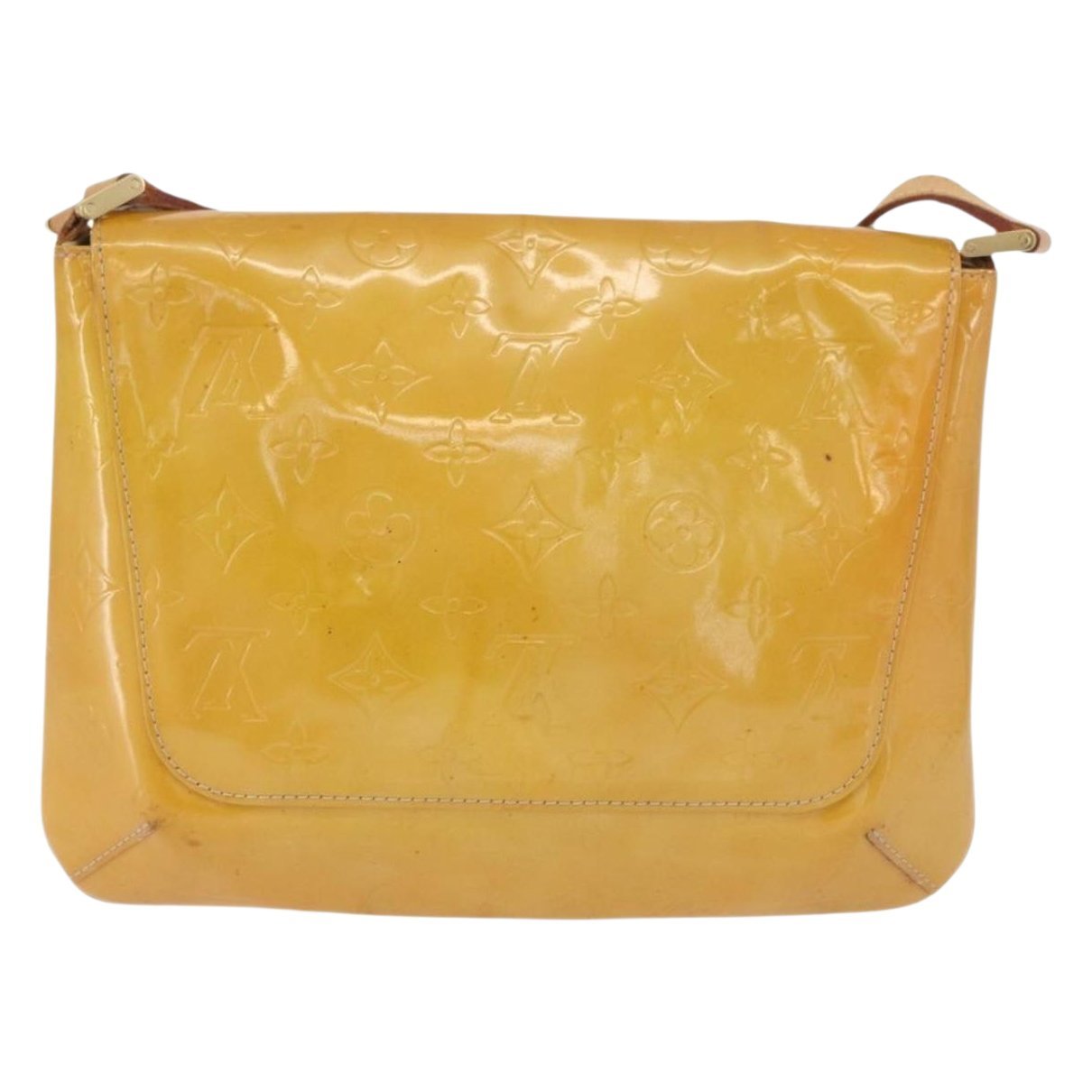 Thompson patent leather handbag
