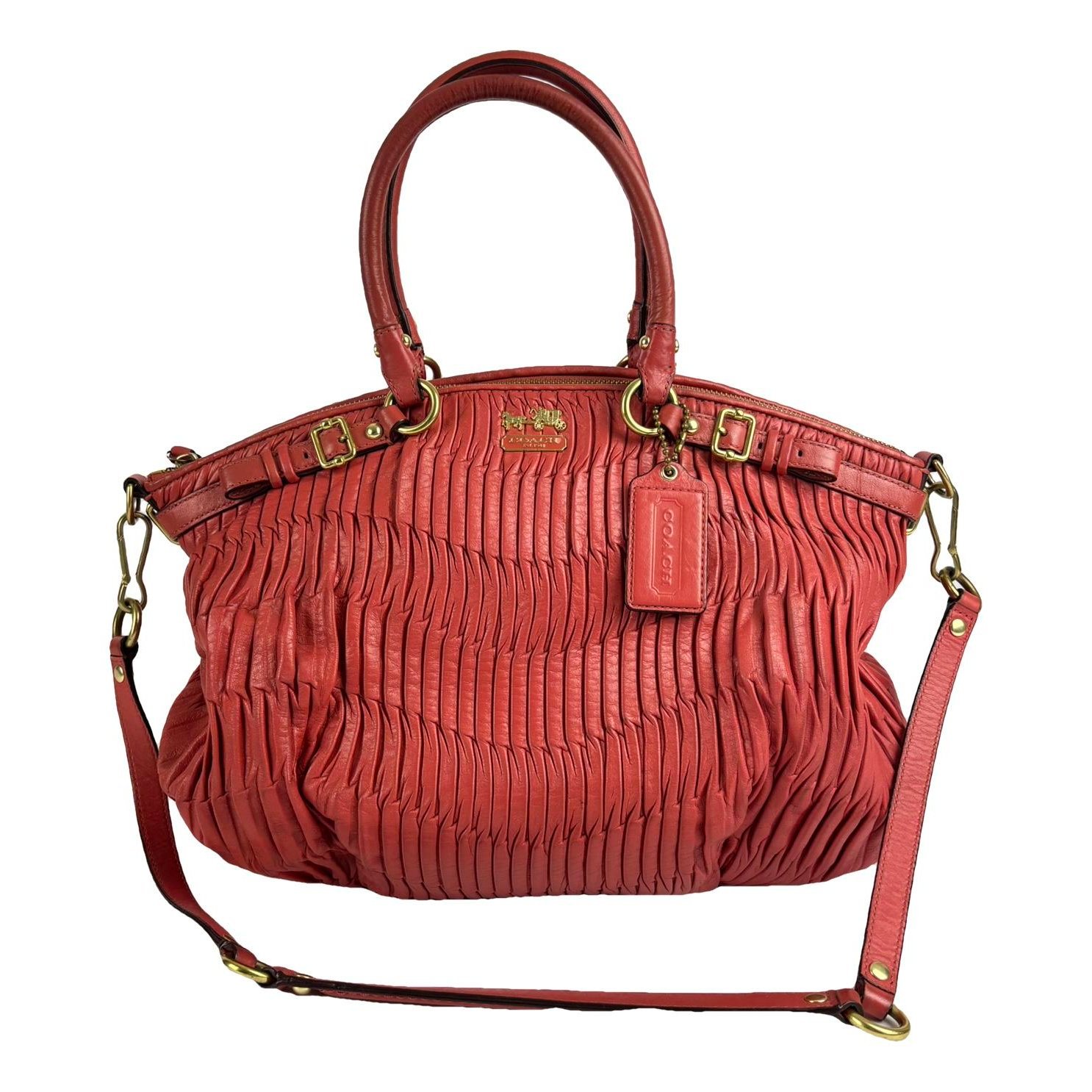 Madison leather handbag