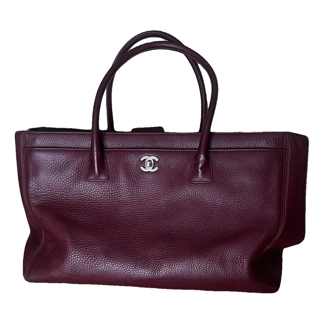 Leather tote