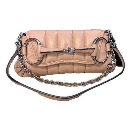 Horsebit Chain leather handbag