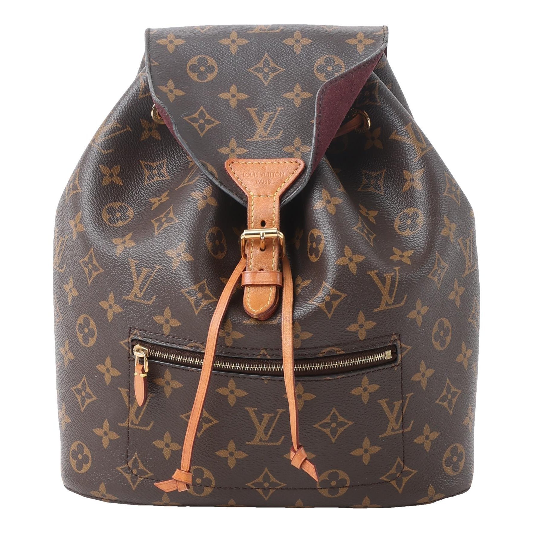 Louis Vuitton Montsouris cloth backpack