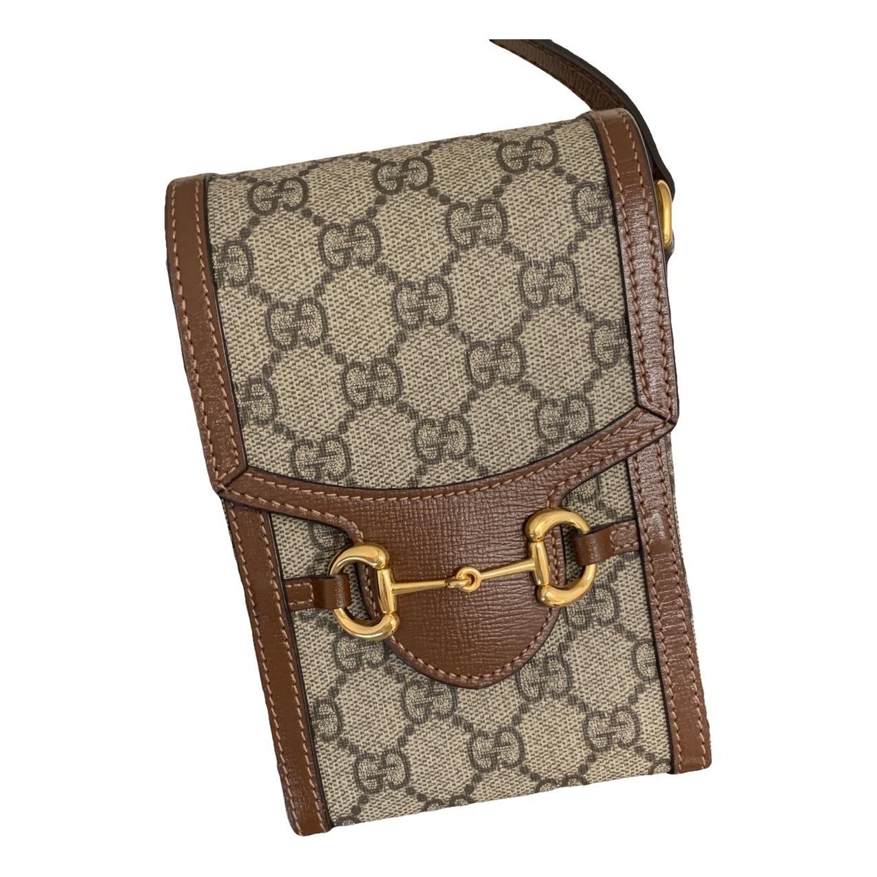 Horsebit 1955 Vertical cloth crossbody bag