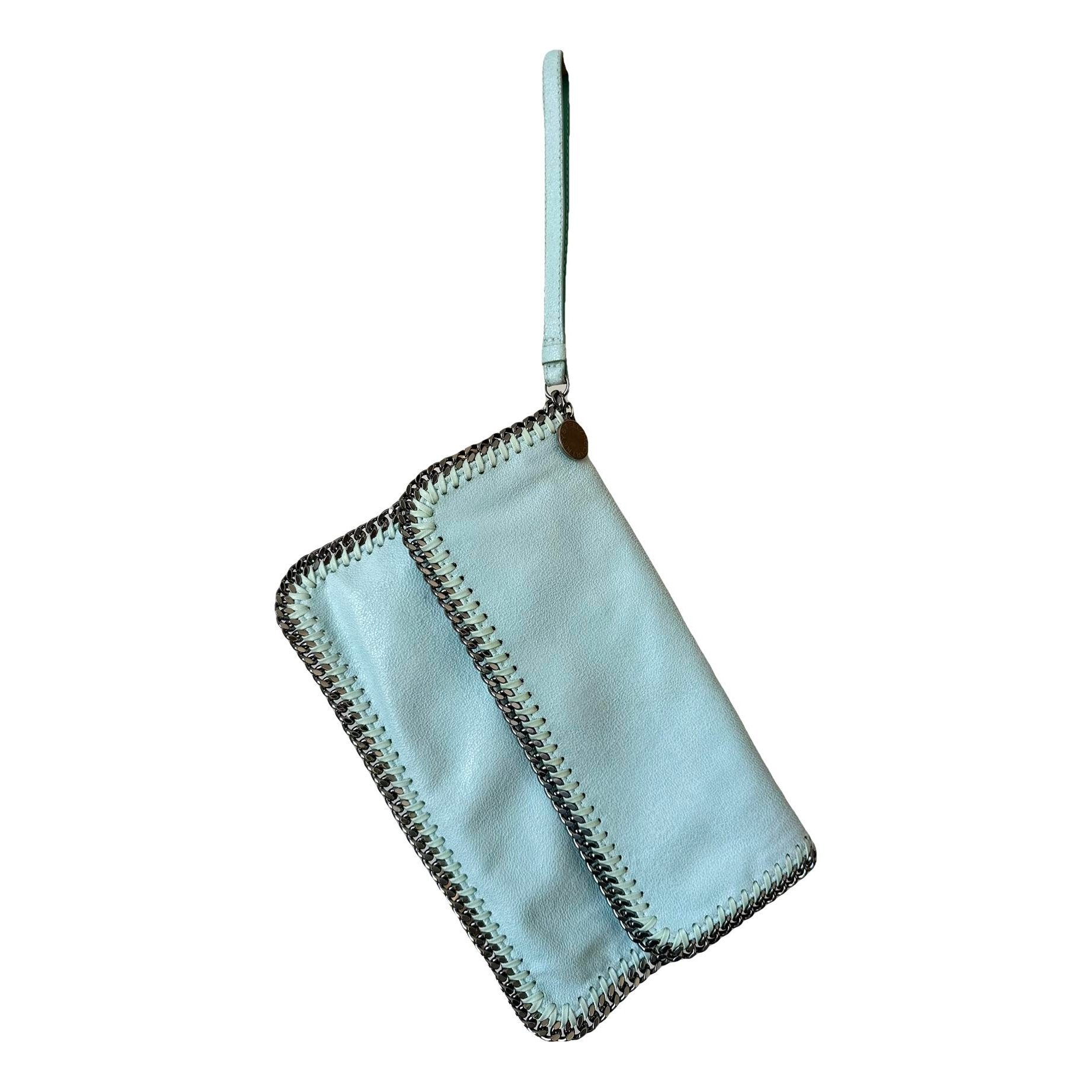 Stella McCartney Falabella vegan leather clutch bag