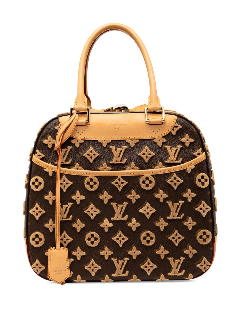 Louis Vuitton 2013 Monogram Tuffetage Deauville Cube handbag
