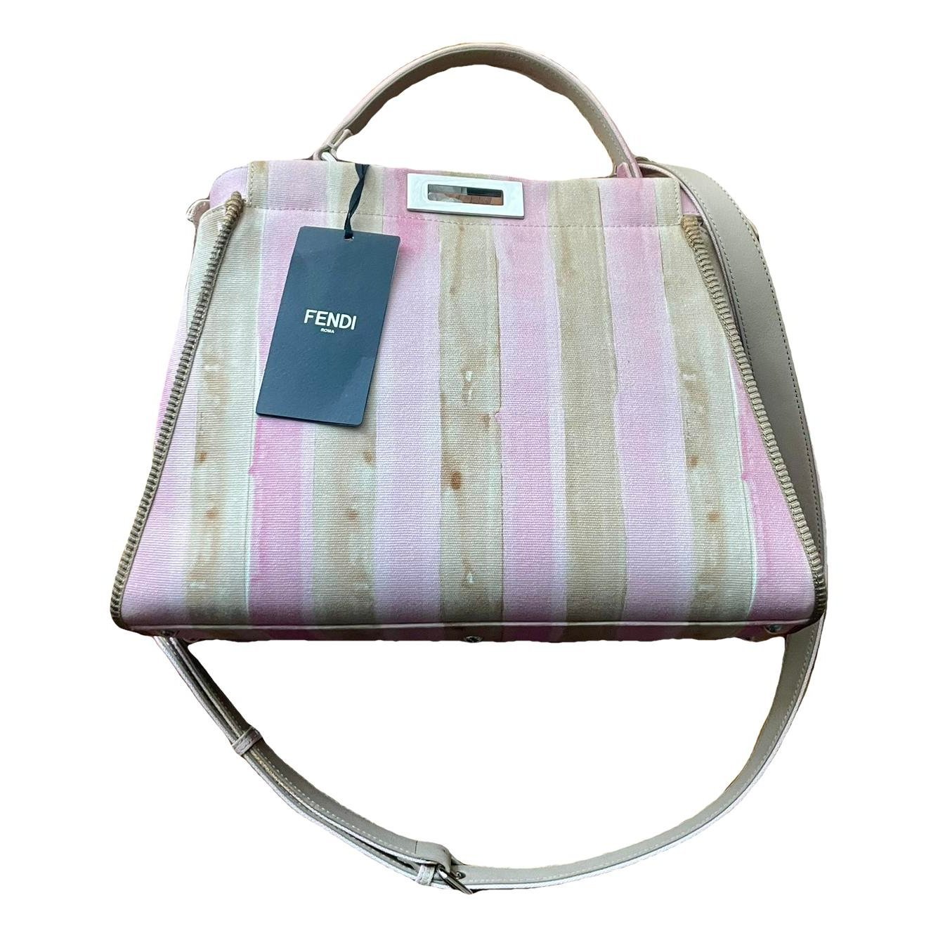 Peekaboo cloth handbag