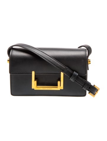 Saint Laurent Leather Lulu Shoulder Bag Small