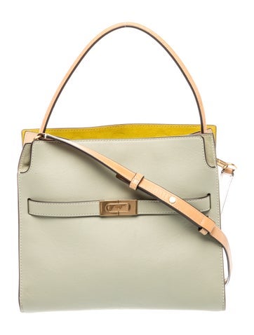 Leather Top Handle Bag