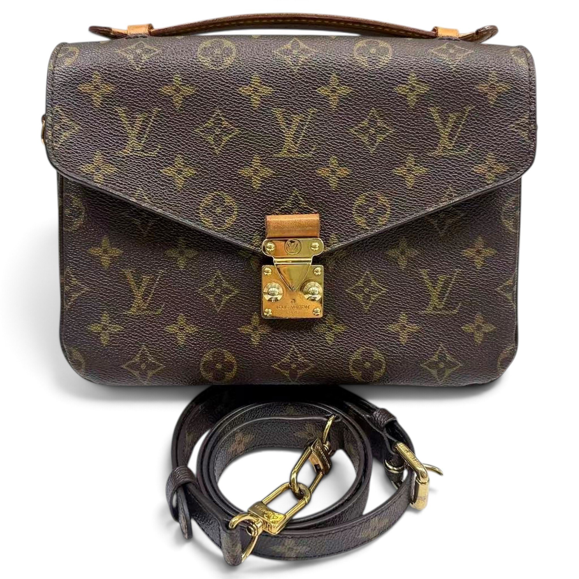 Metis leather crossbody bag