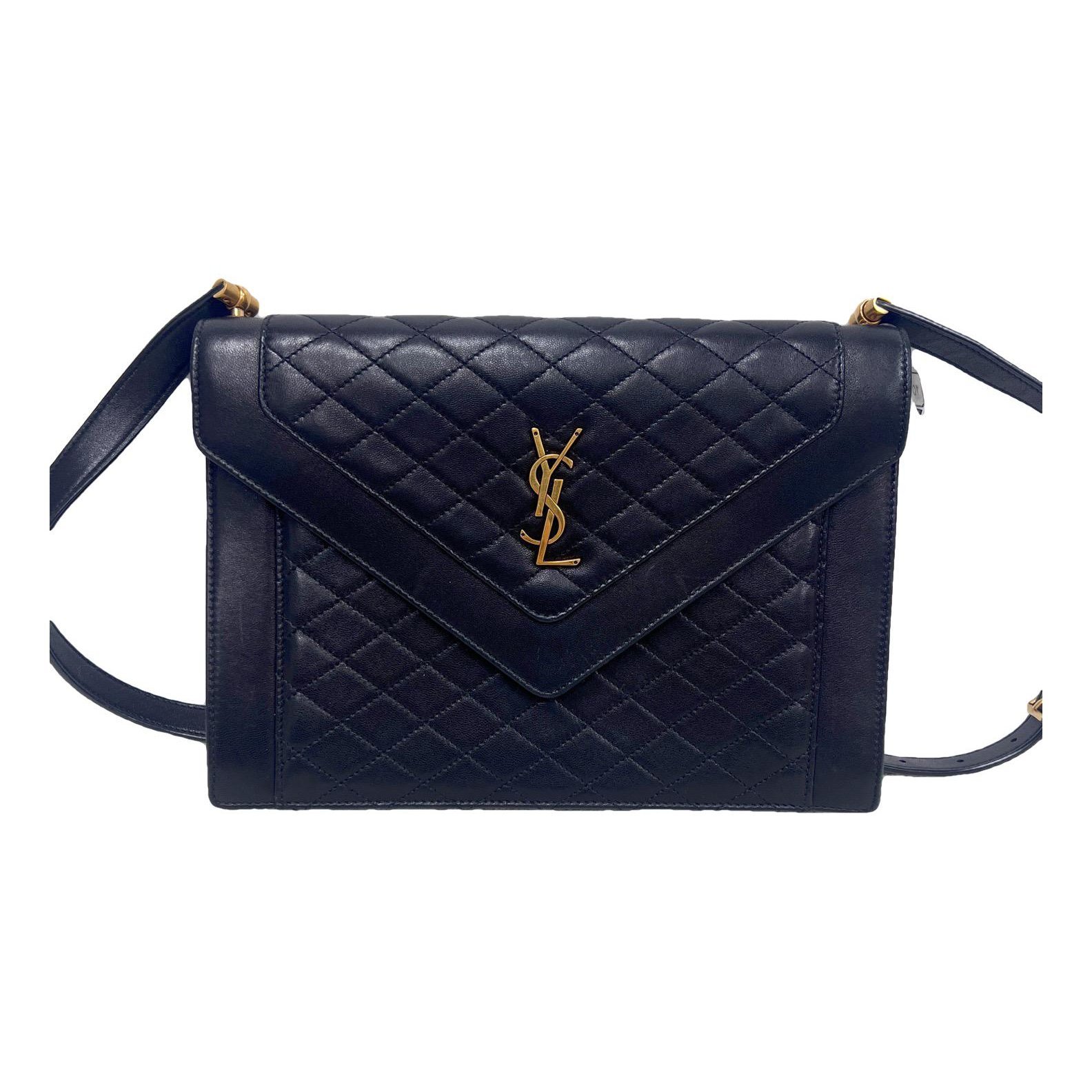 Envelope leather crossbody bag