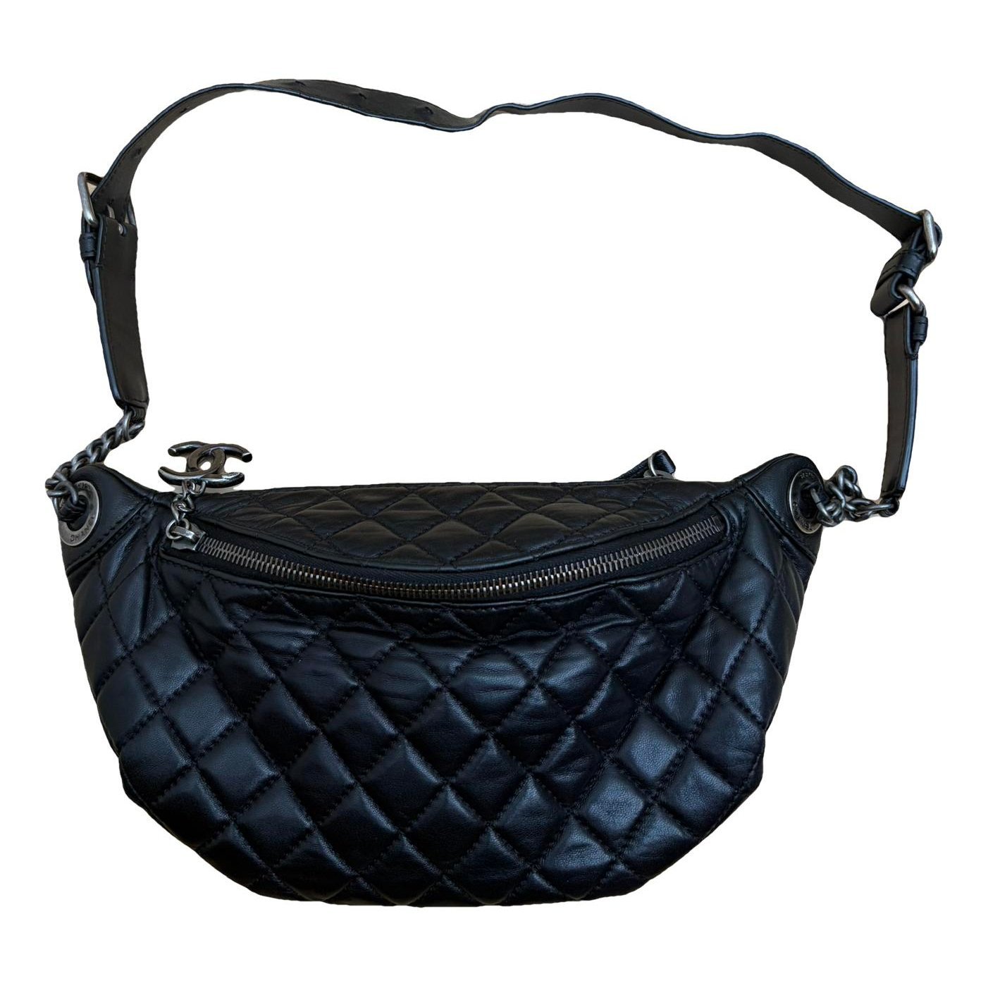 Leather crossbody bag
