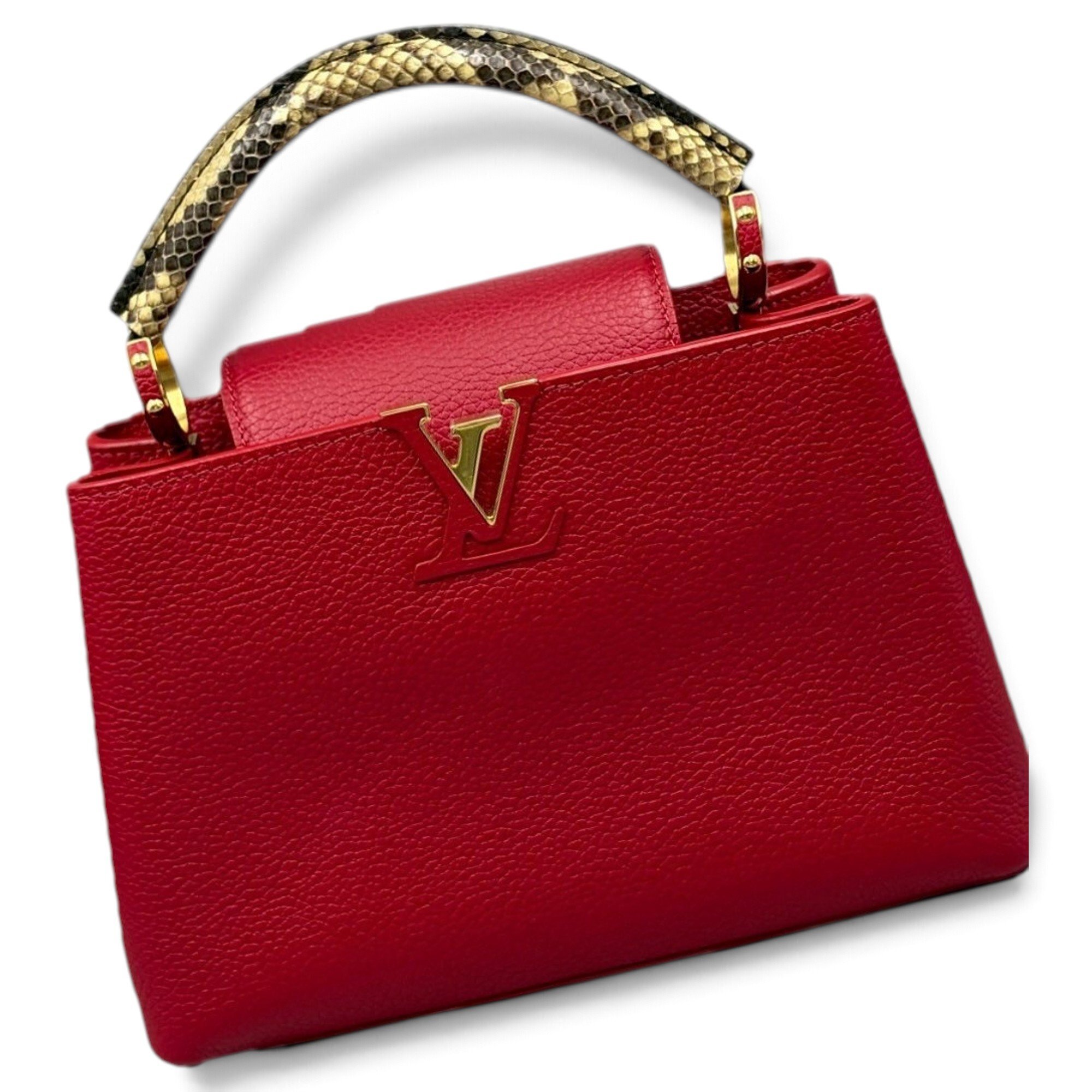 Capucines leather handbag