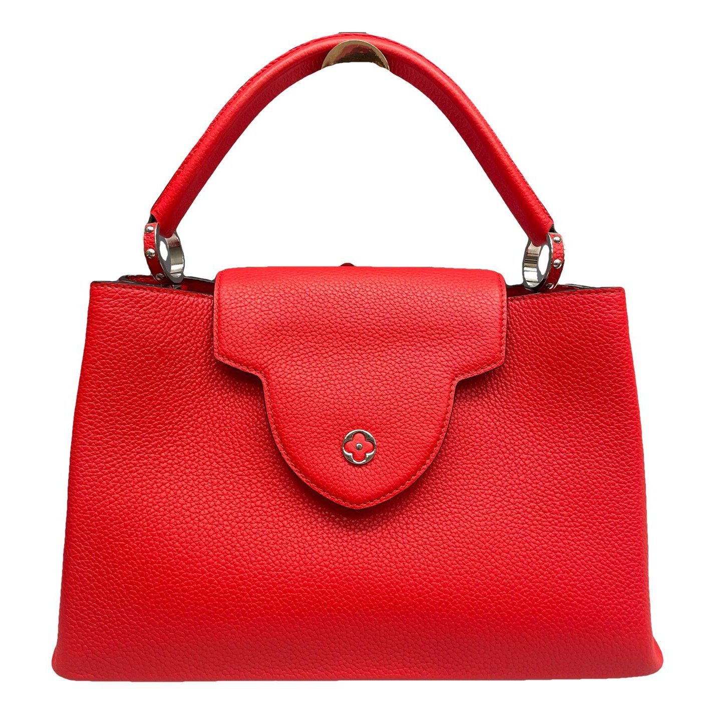 Capucines leather handbag