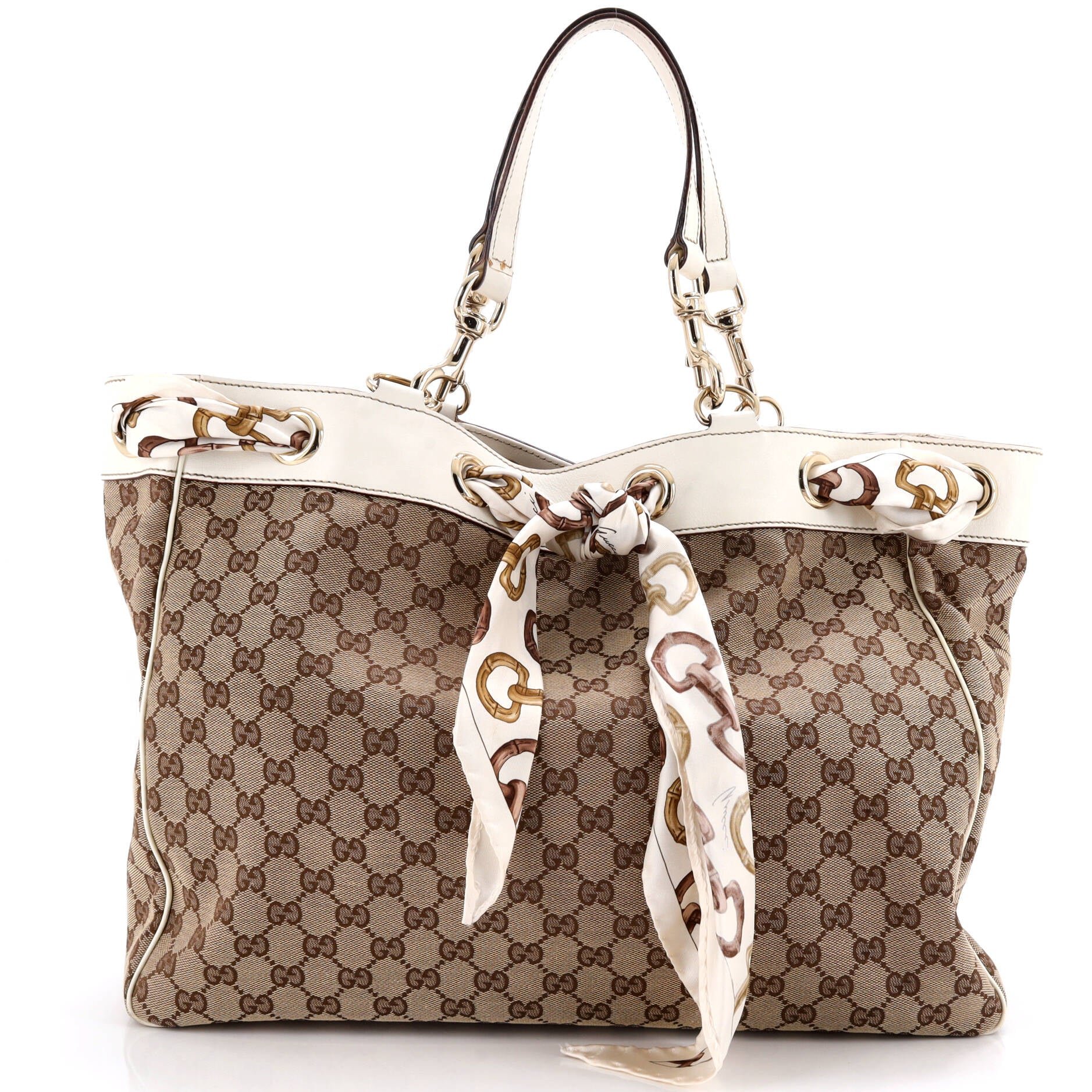 Gucci Positano Tote GG Canvas Large