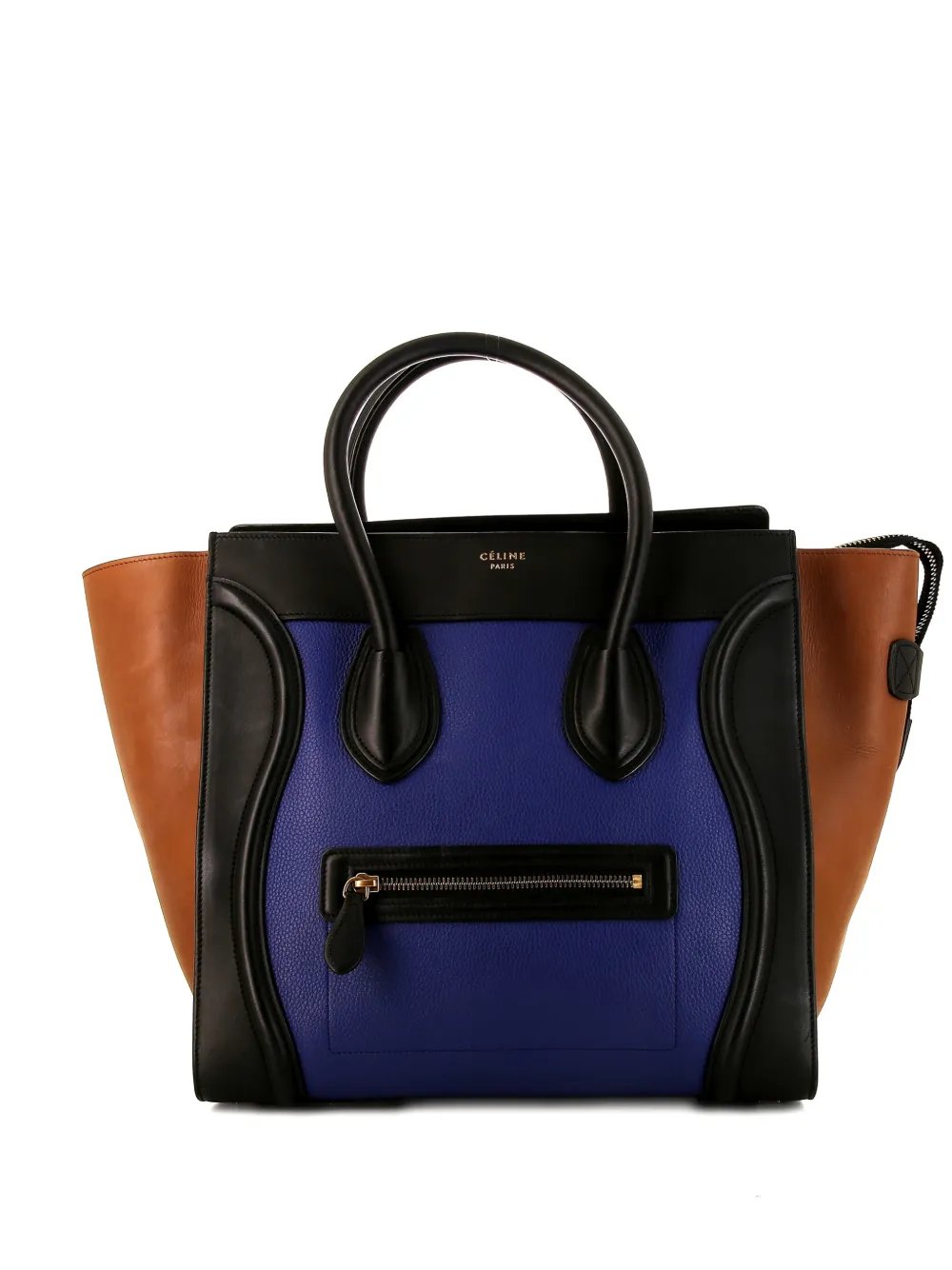 2010s mini Luggage leather tote bag