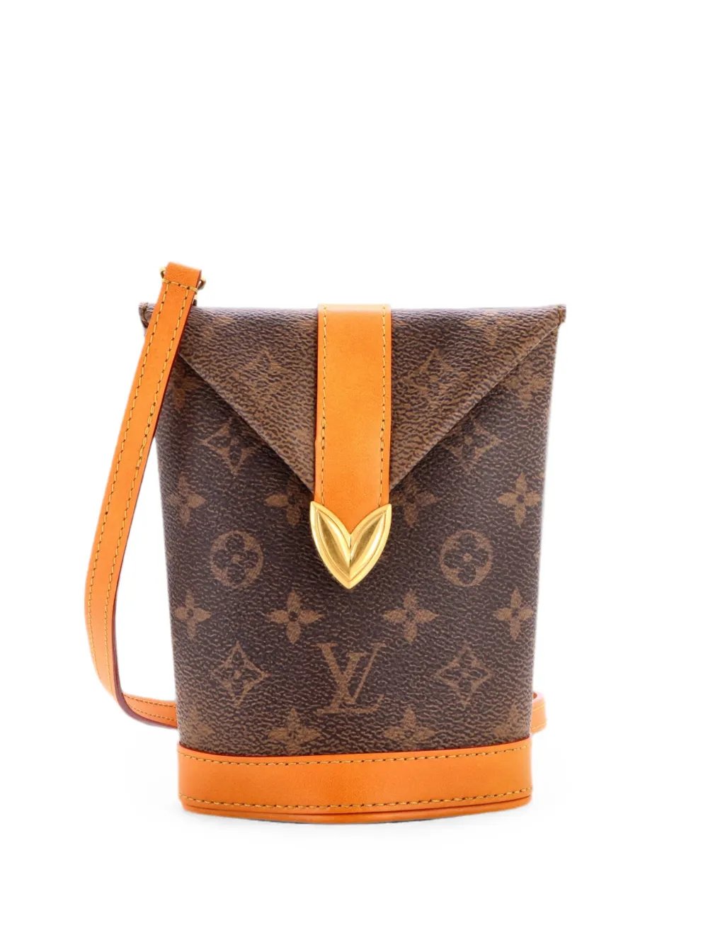 Envelope Pouch Monogram Dust Leather shoulder bag