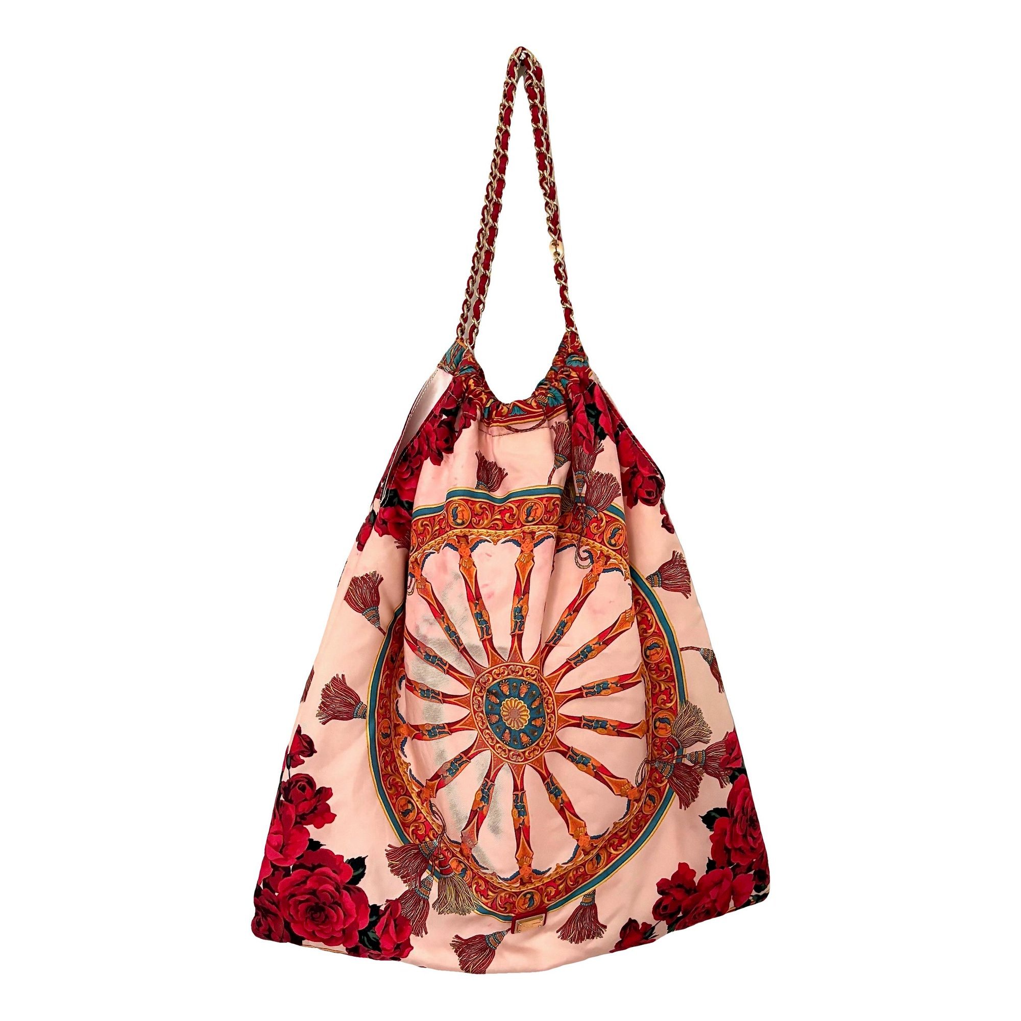Silk handbag
