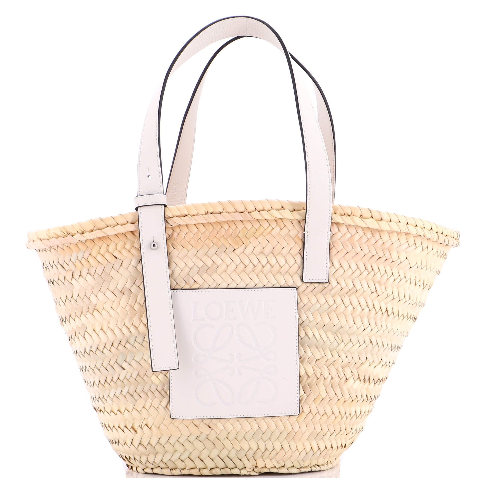 Loewe Basket Tote Raffia Large