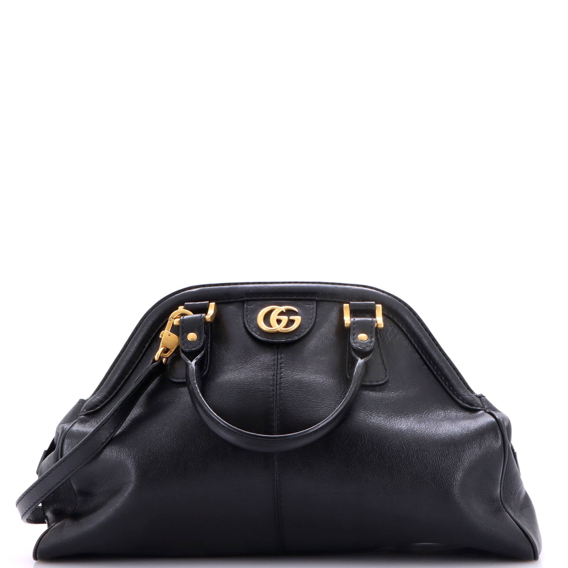 RE(BELLE) Top Handle Bag Leather Medium