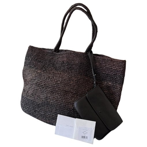 The Row Market leather tote