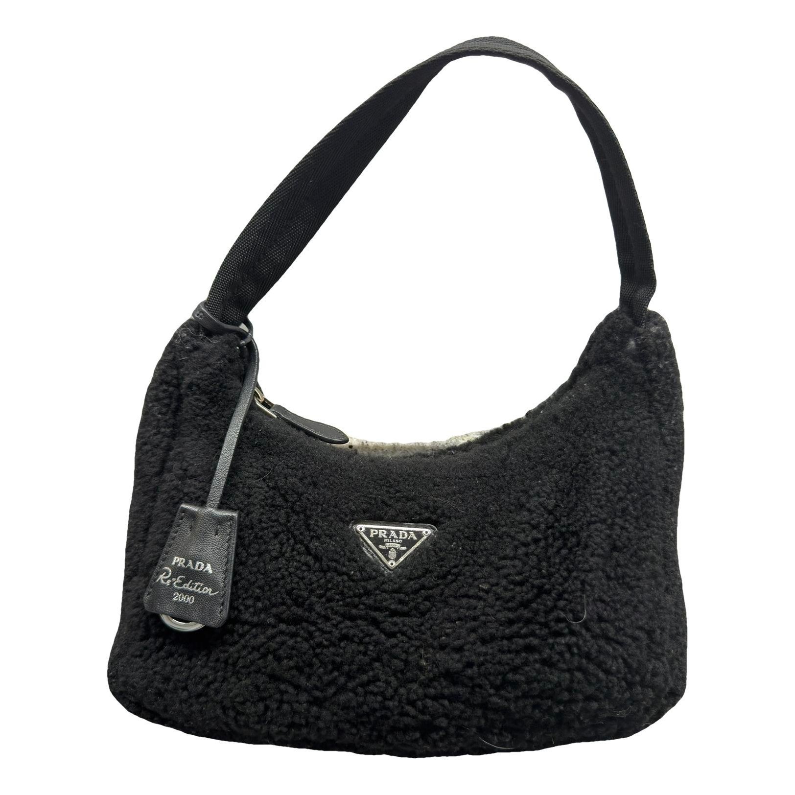 Re-Edition 2000 wool handbag