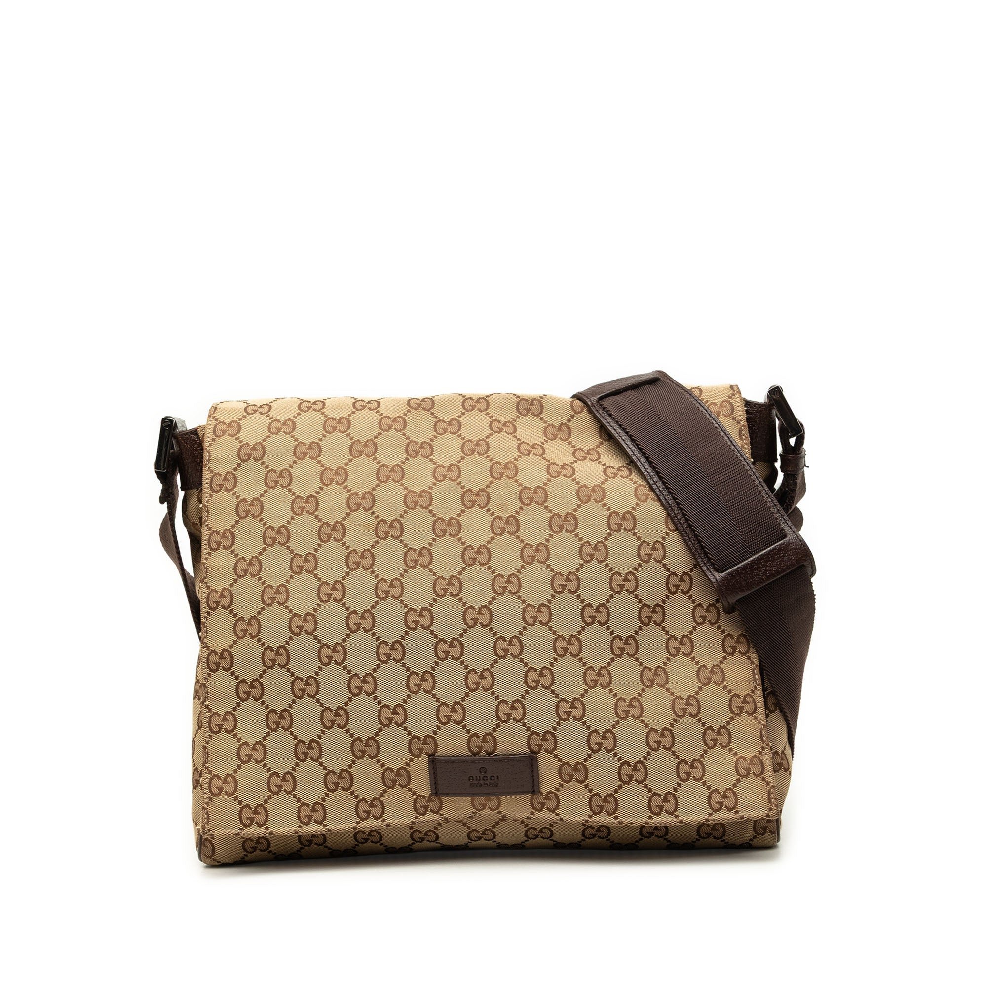 Gucci B leather handbag