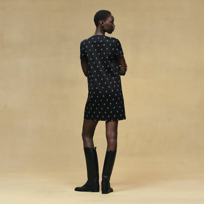 Noir "Anneau Finesse" Straight Dress
