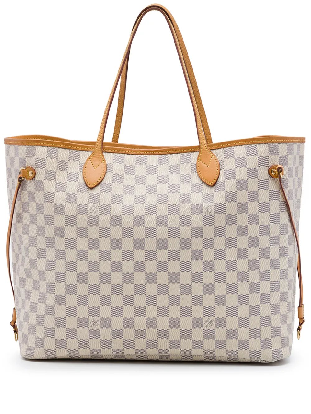 2014 Damier Azur Neverfull GM tote bag