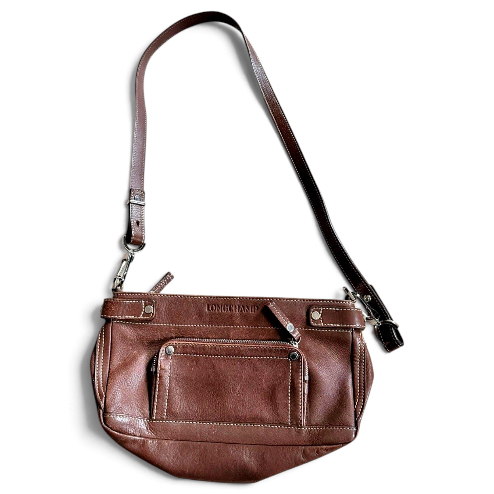 Idole leather crossbody bag
