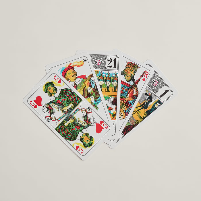 Ocre H Tissage Tarot Deck Of Cards