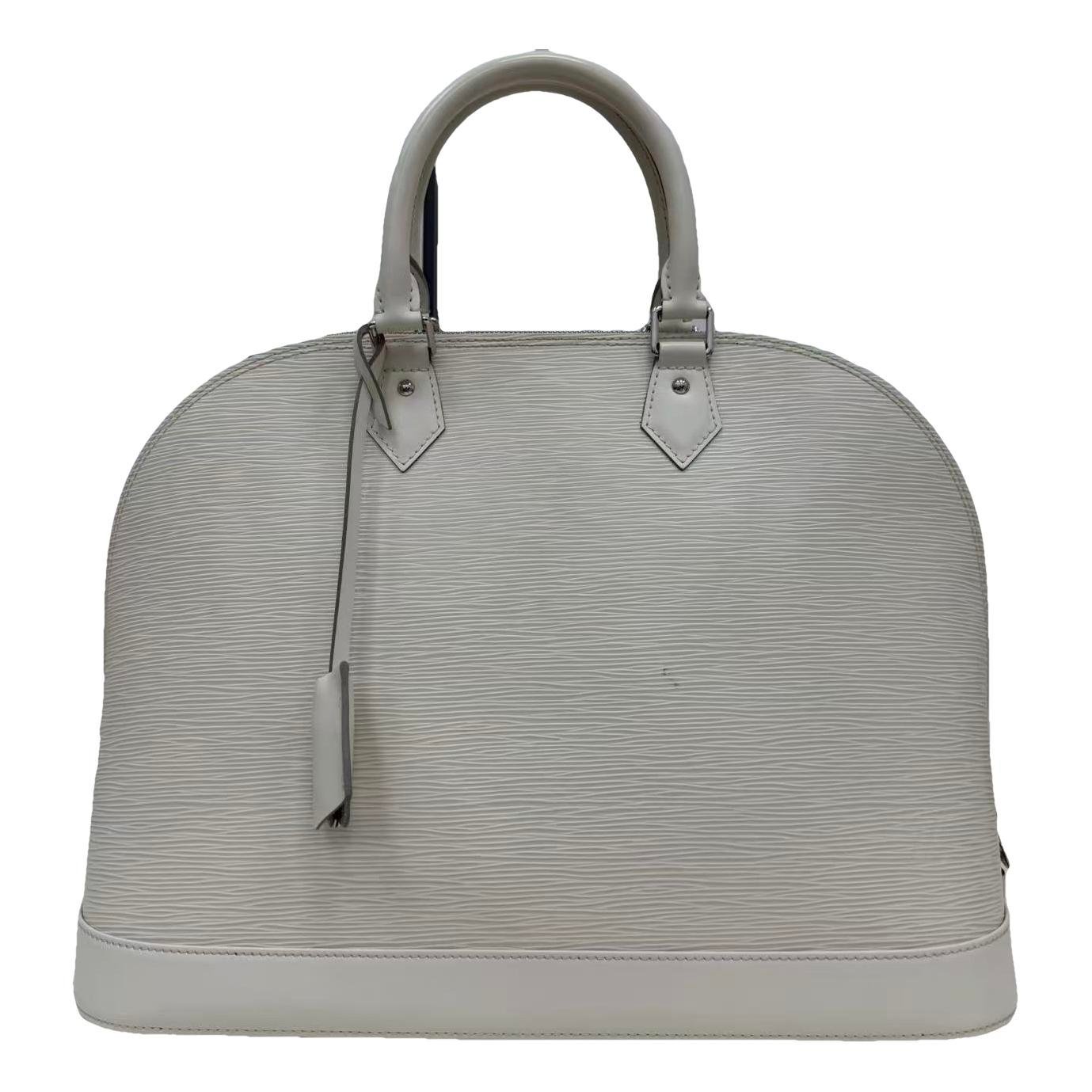 Alma leather handbag
