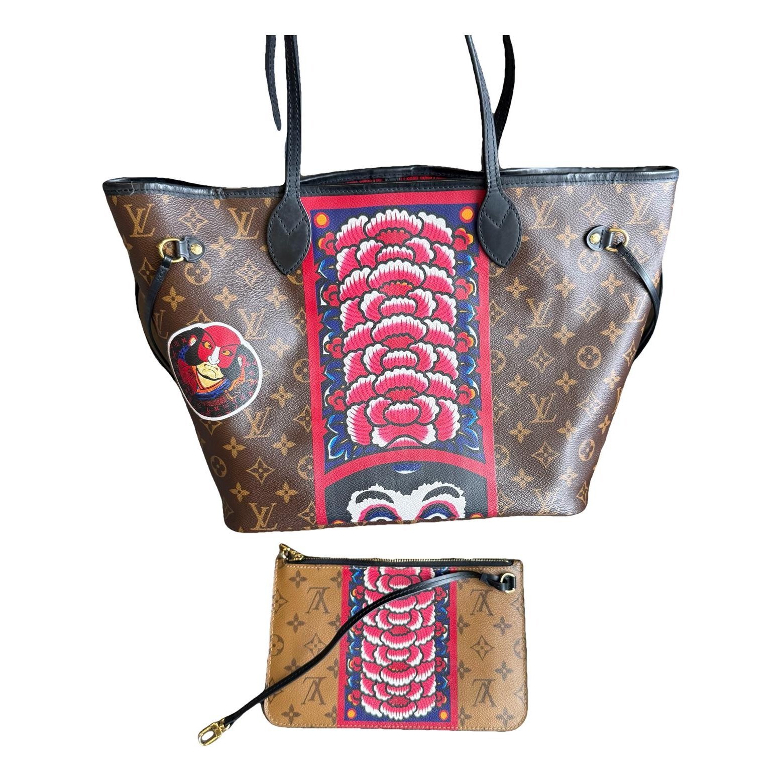 Neverfull leather handbag