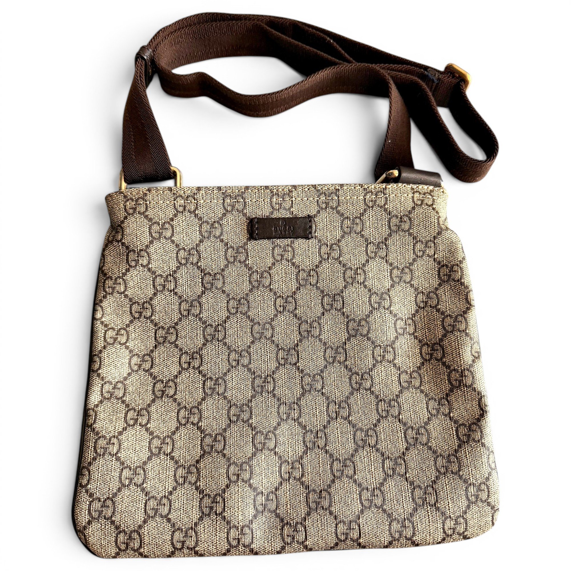 Leather crossbody bag