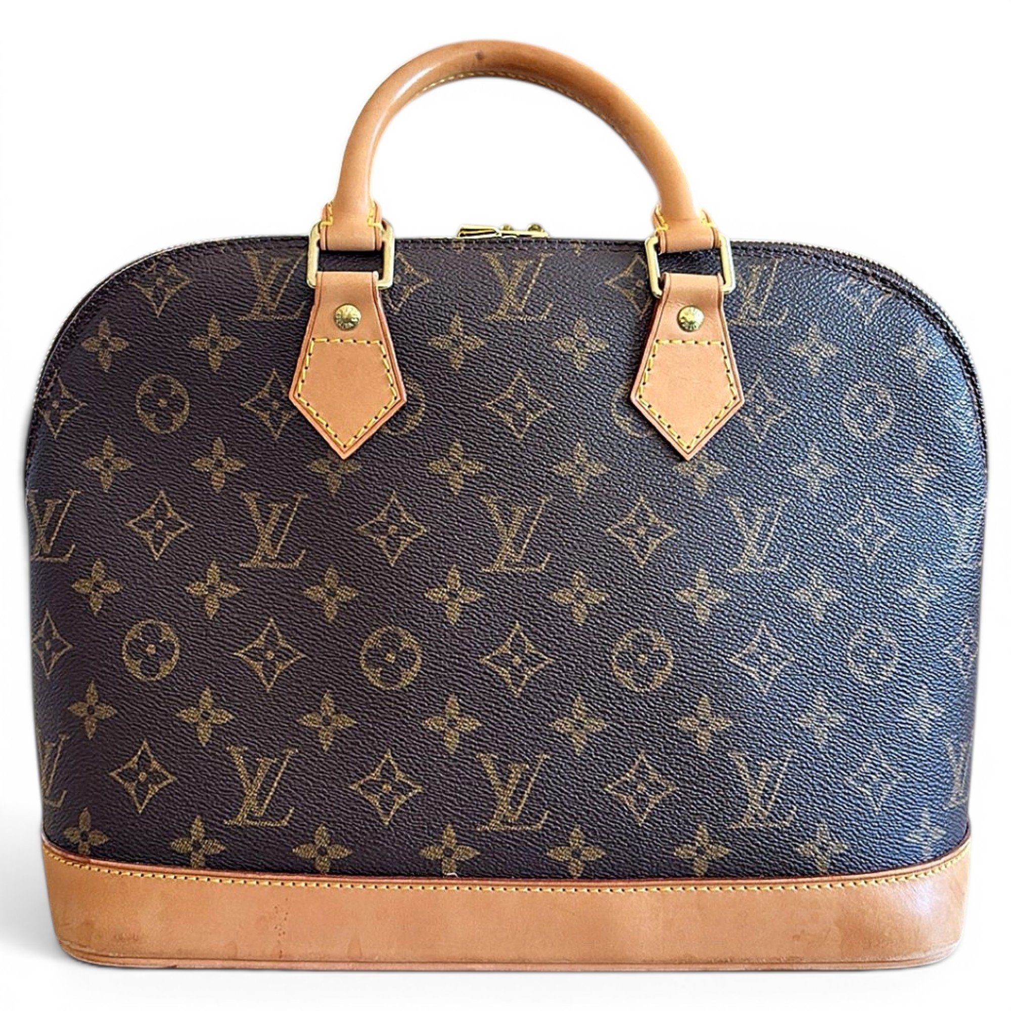 Alma leather handbag
