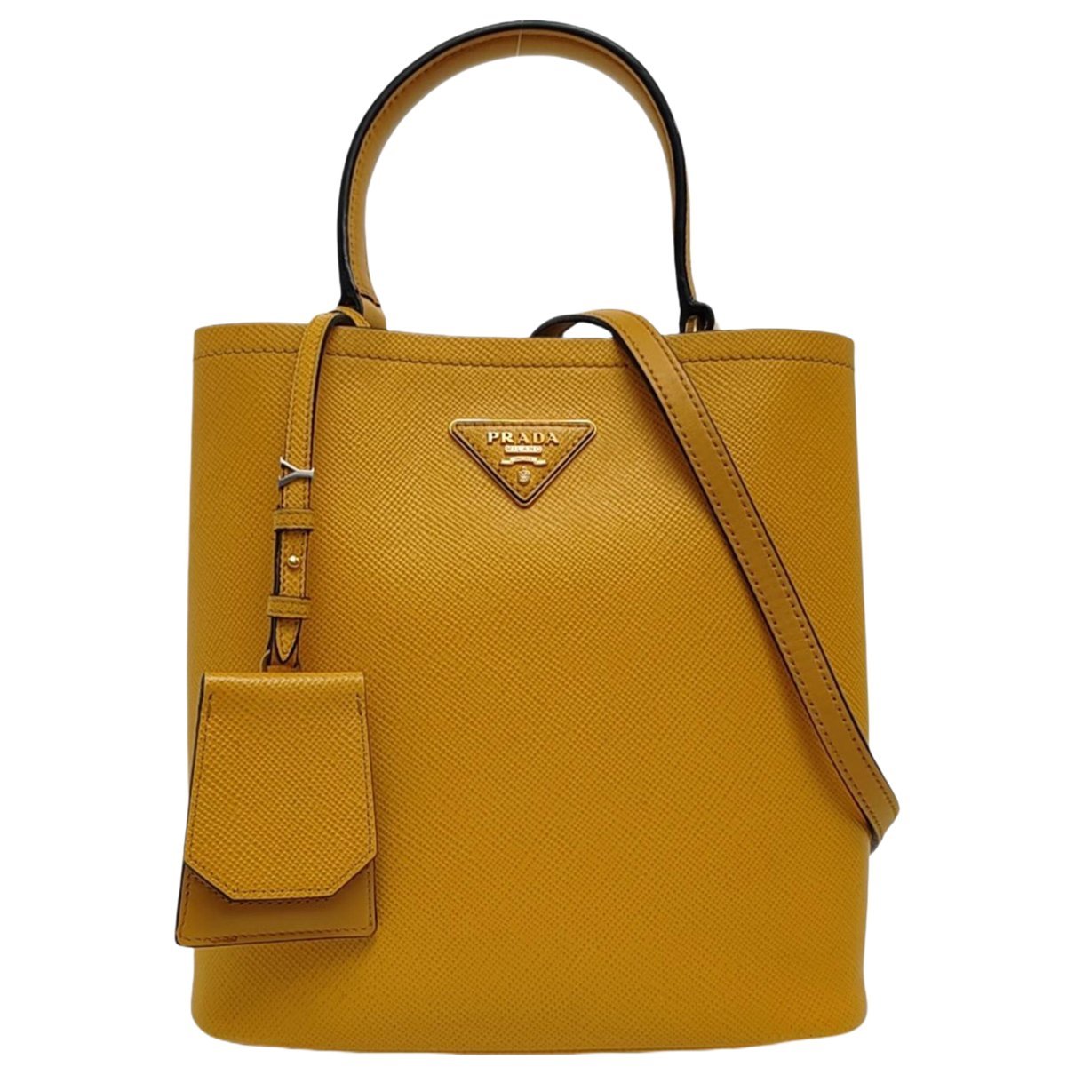 Panier leather handbag