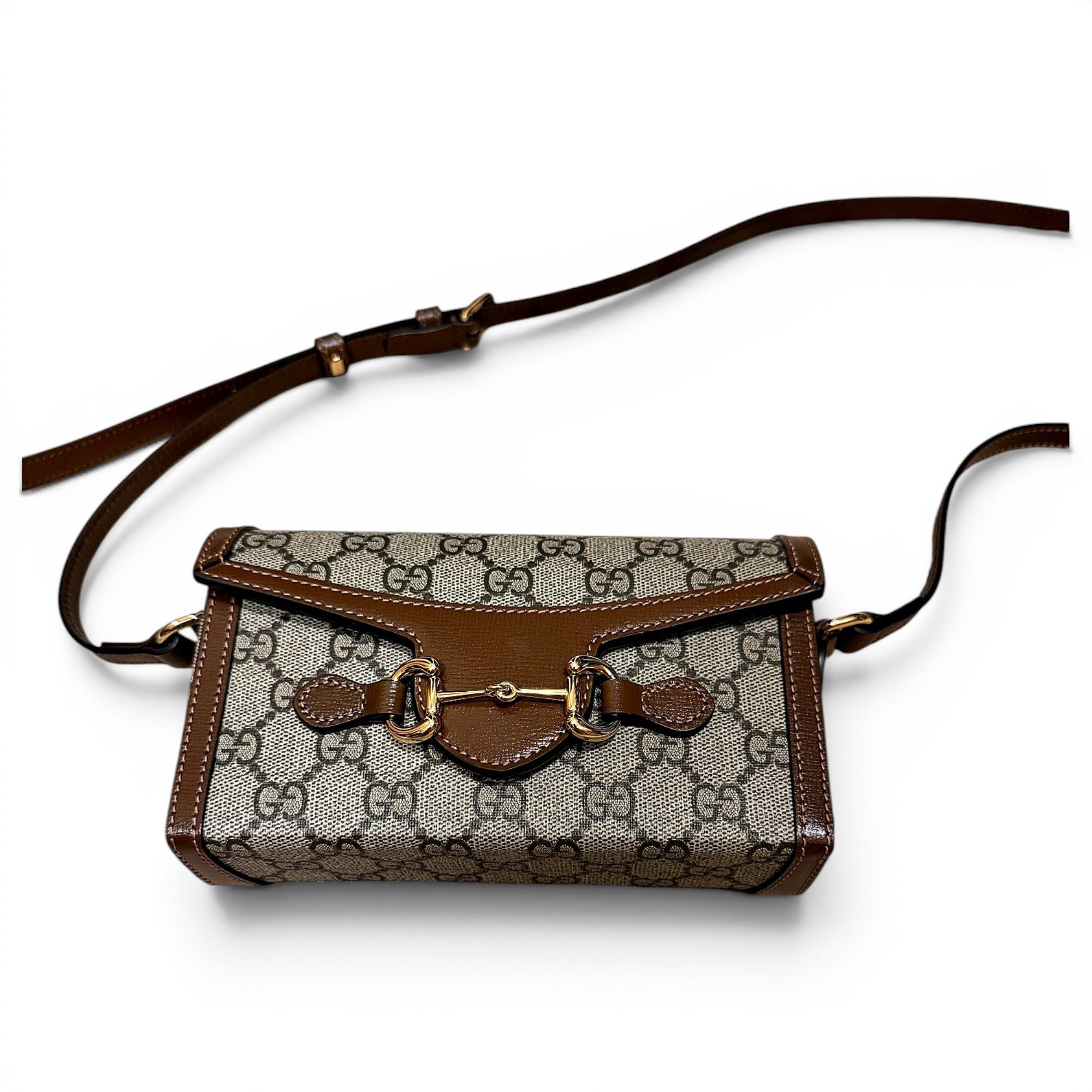 Horsebit 1955 leather crossbody bag