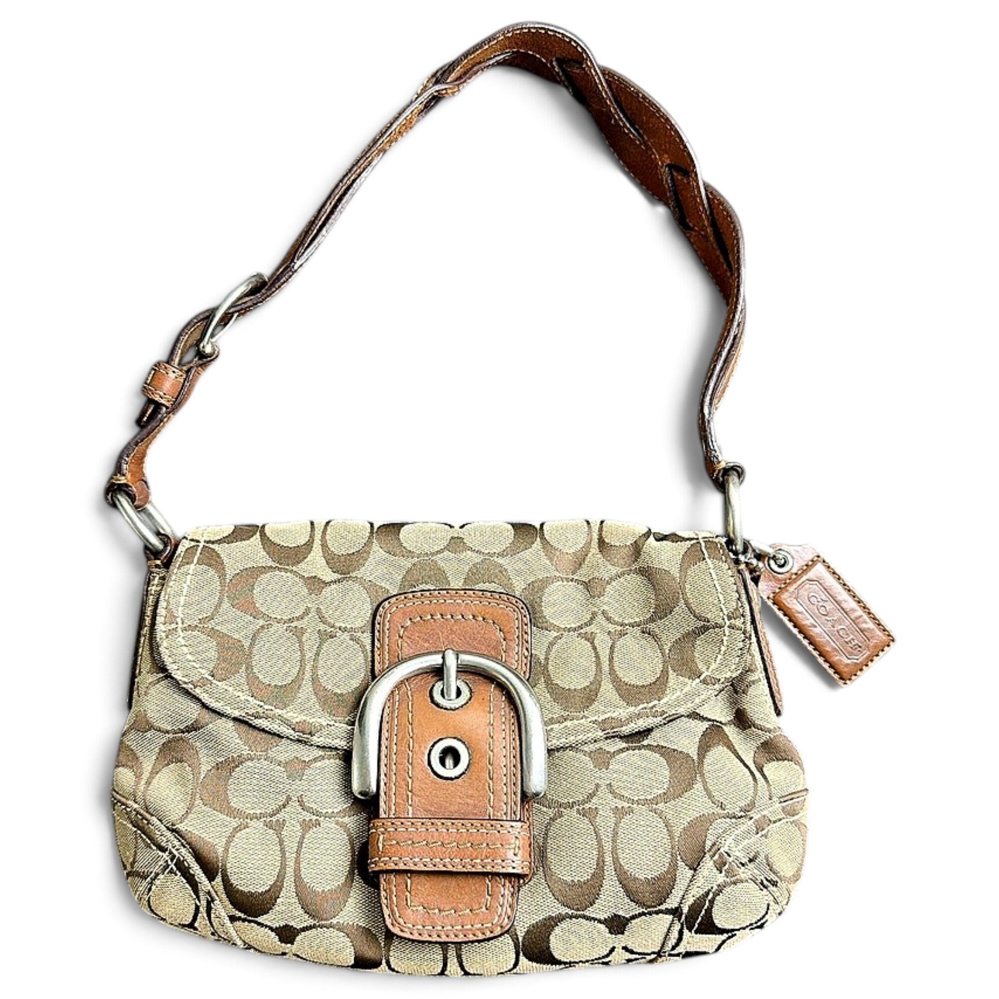 Signature Sufflette cloth handbag